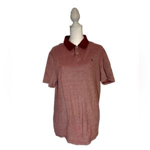 Original Penguin By Munsingwear Red Faded Heritage Slim Fit Polo Shirt